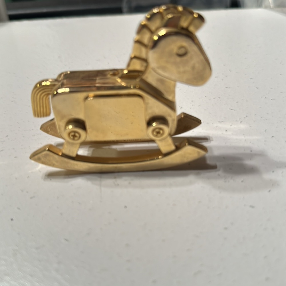 Elgin Rocking Horse Clock - Picture 4 of 8